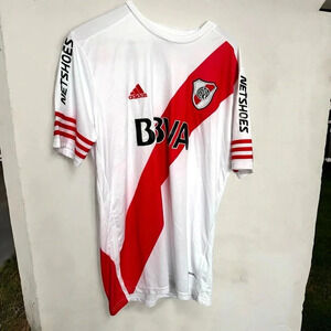 NWT Adidas River Plate Soccer Jersey Home XL